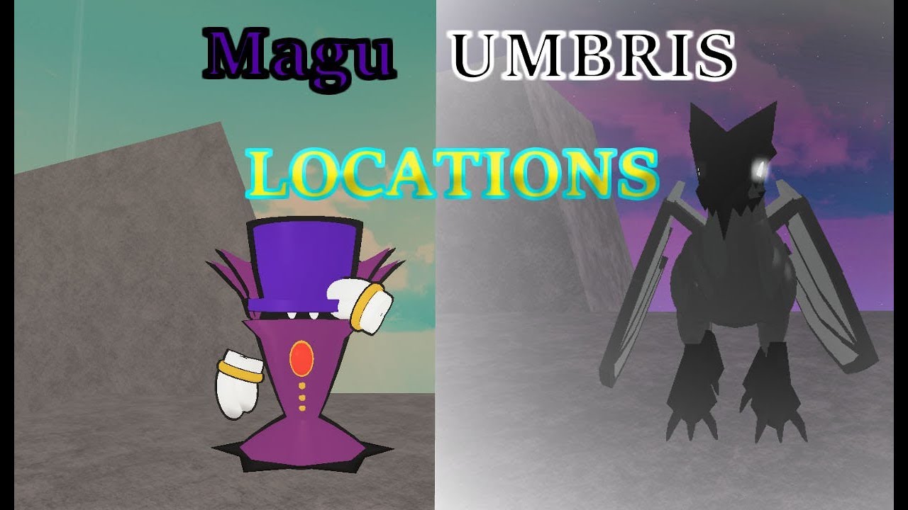 Where To Find Magu And Umbris In Monsters Of Etheria Roblox Youtube - roblox monsters of etheria magu