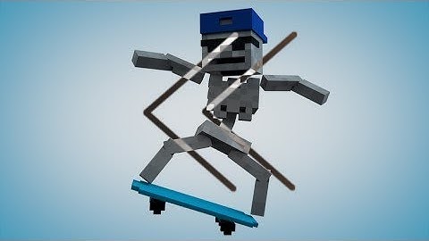 Reverse - Abraham Animations - Skateboards - Minecraft Animation (Weekly Tests: ep24)