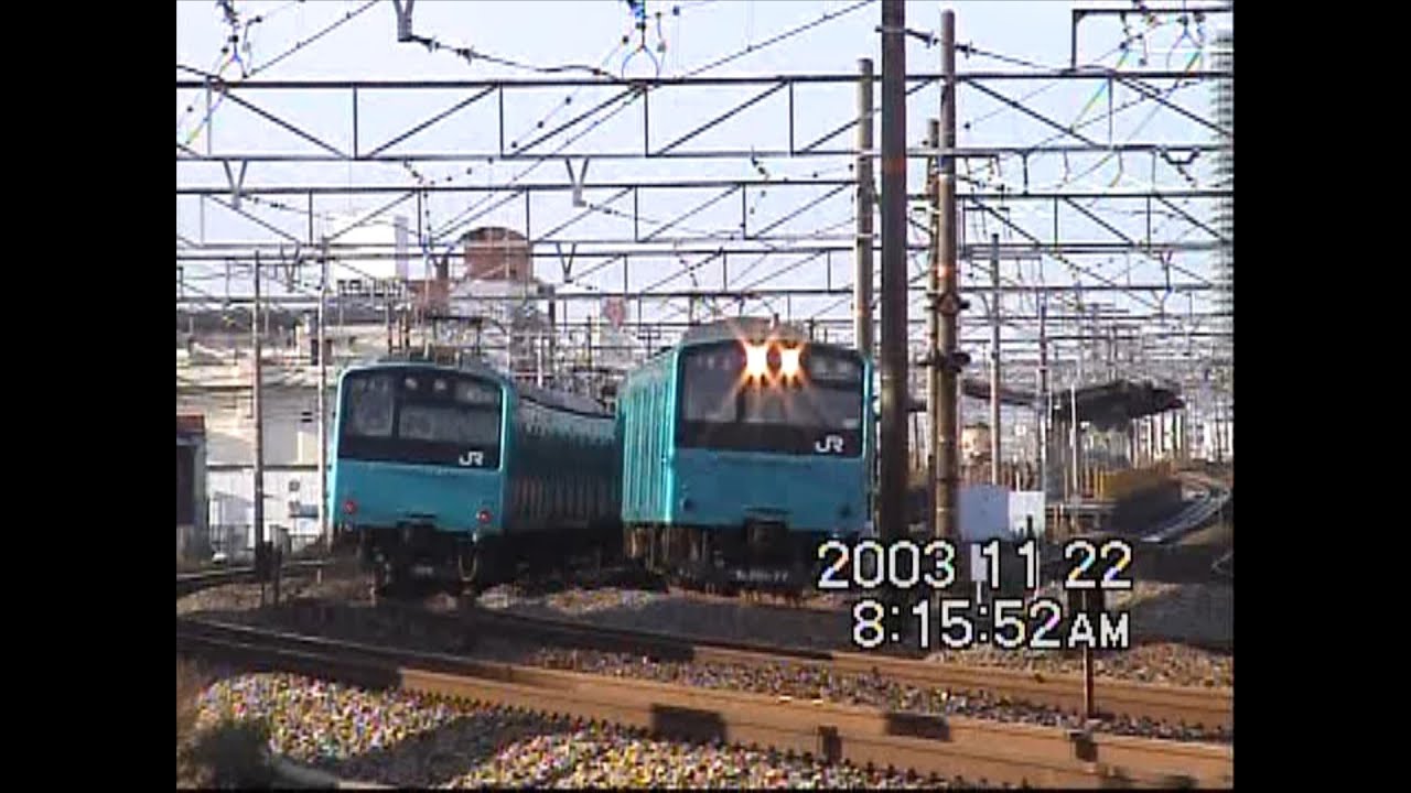 電車・気動車・機関車・客車と多彩な列車が行き交う　東海道本線・千里丘～岸辺