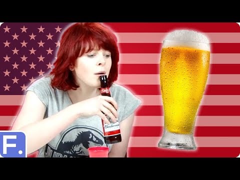 Os irlandeses experimentam cervejas americanas