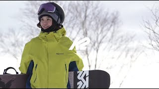 20/21 K2 Snowboarding 商品説明動画 by Sachi Tanaka