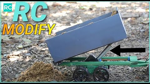 Modify An Arm Driving Servo! Rc Tractor Trailer