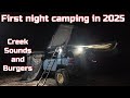 Camping for the first time in 2025