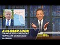 Seth Meyers explains why Trump can't stop lying about that Alabama hurricane tweet