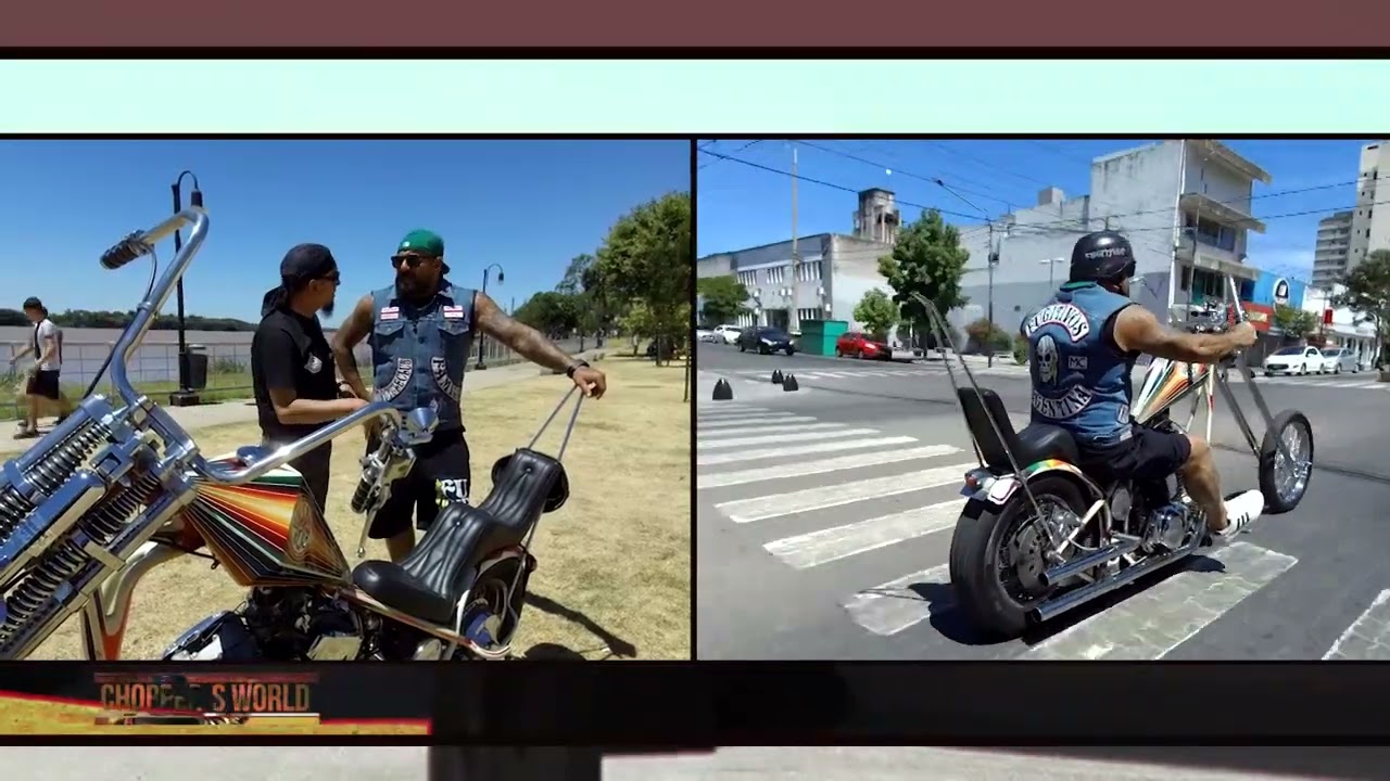 Suzuki Intruder 1400 modificado a Chopper - Choppers World - El Garage TV