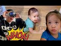 Lil q is crawling and veyda is gettin attitude lmao got the apple vision pros wow  vlog 1111