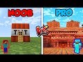 Minecraft NOOB vs. PRO: TNT HOUSE in Minecraft!