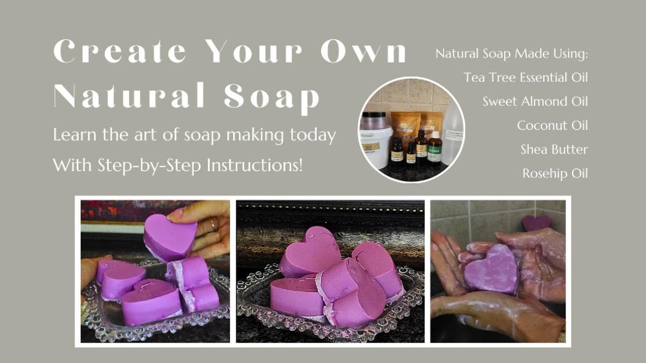 How To Make a Homemade Soap Bar | Natural, Gentle & Effective DIY ...
