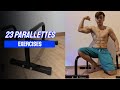 23 Parallettes Exercises (Easy &amp; Hard)