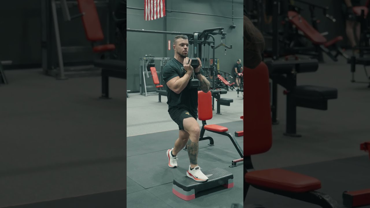 Front foot elevated goblet split squat sale