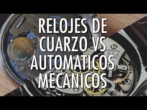 Vídeo: Diferencia Entre El Movimiento De Cuarzo Y Automatizado En El Reloj