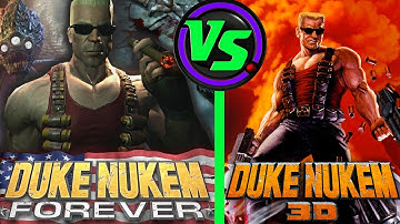 Duke Nukem Forever vs Duke Nukem 3D - PC HD