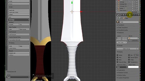 Blender Short Sword time lapse Part 4 of 4