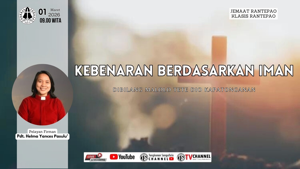 🔴 [RELAY] - BPS GEREJA TORAJA | IBADAH MINGGU - 01.03.2026