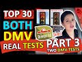 2024 DMV Knowledge Practice Test and the California DMV Driving Test. Part 3: Two DMV Tests in One!