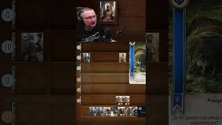 Tym wygrywamy grę!! | #dev_a_stacja #witcher3 #wiedźmin #fail #funny #viral #gwint #gwent #live