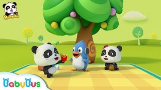 baby pandas potato chips what are potatoes learning cartoon for kids babybus
