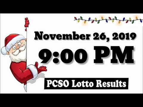 Lotto Result Today 9 pm Draw November 26, 2019 (Tuesday)