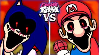 Sonic VS Mario (EXE Edition) | FNF Cover