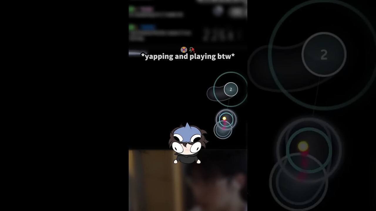 Yapping While Playing osu! is Insane..💀💀💀 #fyp #osu #rhythmgame