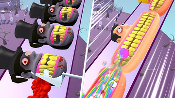 Teeth Runner! 👄😬👄 All Levels Gameplay Trailer Android, iOS TR1GP7