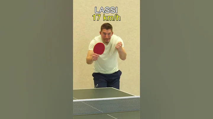 How fast can you serve? 🏓 ft. @AnderslindTT