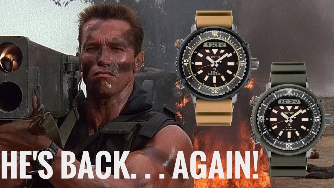 Seiko Arnie Comes Back. . . Again! - YouTube