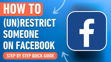 How to Restrict and Unrestrict someone on Facebook (Super Easy Tutorial)