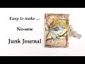 Junk Journal - No-Sew - Easy to Make