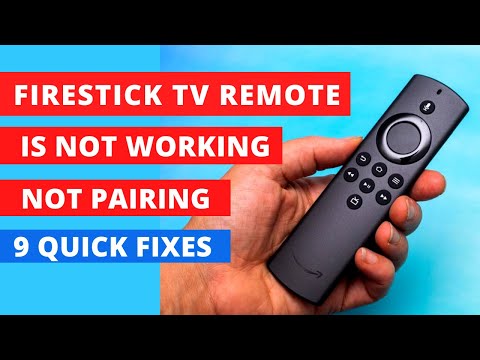 How To Fix Firestick Remote is Not Working, Not Pairing or Not Responding || Easy Fixes