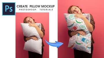 Photoshop Tutorials 2024  How to Create a Realistic Pillow Mockup