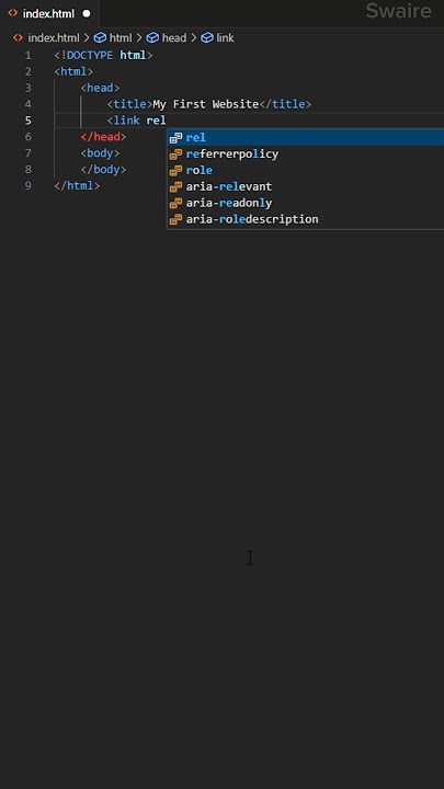 How to Show an Image on Your Browser Tab in HTML -  Look Like a Pro #shorts #simplewebhtml