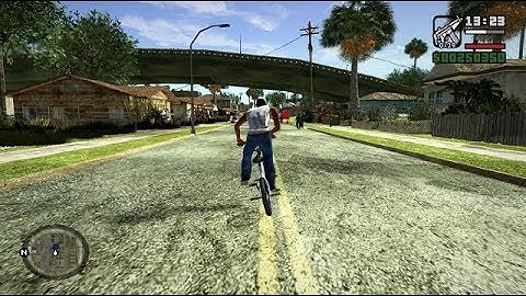GTA San Andreas - mod V Graphics Update 2 + SRt3 Mipmap