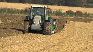 Regent Titan 4 Scharig mit Fendt 716 beim Pflügen  Saatbeet Bearbeitung bei ungünstigen Bedingungen