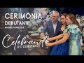Assista a cerimônia de debutante da Júlia que aconteceu na mansão Arabésque  