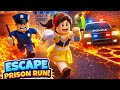 Escape Prison Run 🏃‍♂️🔥 | Roblox Prison Escape Obby Gameplay