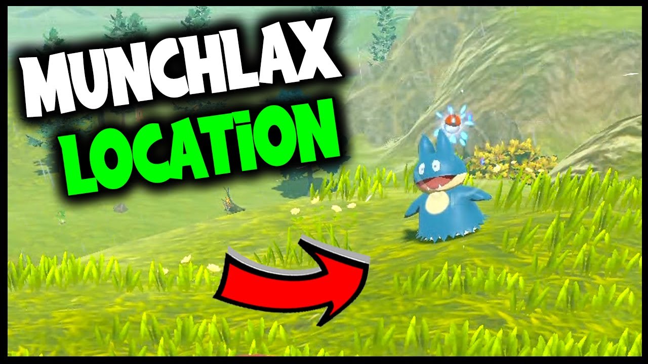 Munchlax in Arceus: Where to Find It Guide