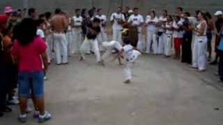 Amazing Kid doing the Capoeira  in Brazil