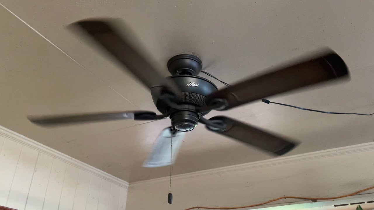 52 Hunter Caicos Ceiling Fan 1 Of 2