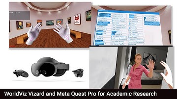 WorldViz Vizard and Meta Quest Pro for Academic Research