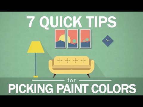 7 Tips to Picking Paint Colors