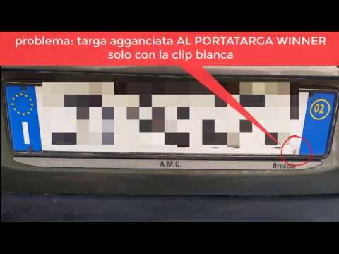 Video: Come si monta una targa anteriore su una BMW?