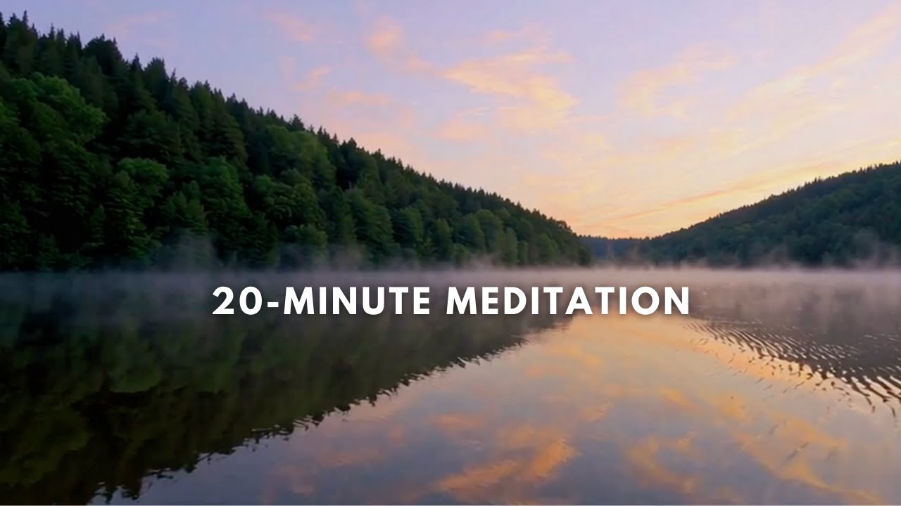 20 Minute meditation for stress relief - YouTube