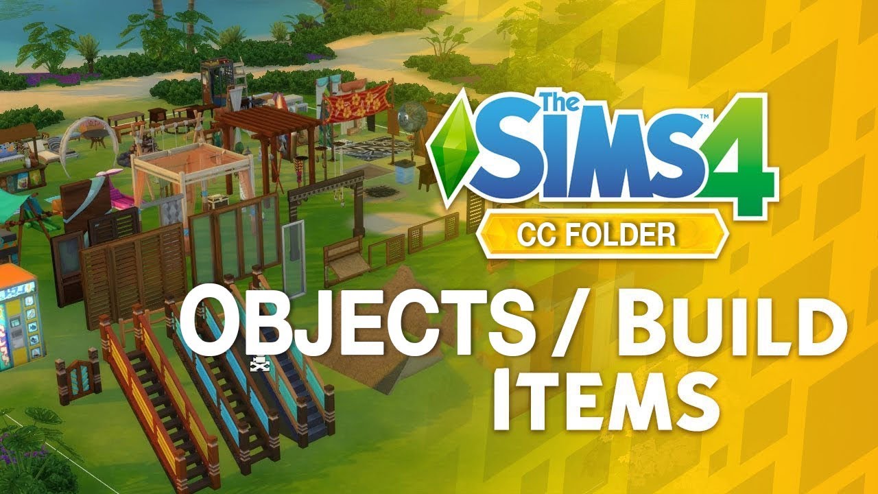 The Sims 4 Buildobjects Cc Folder🔥free Download Youtube