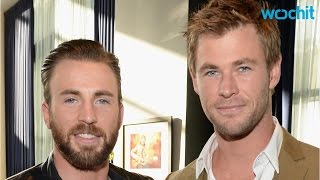 Hemsworth explica porque não deixam ele e Chris Evans viajarem juntos –  Vírgula
