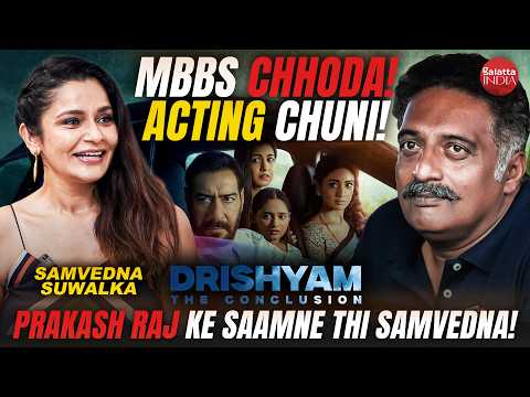 Samvedna Suwalka on Ajay Devgn & Tabu | Drishyam 3, Prakash Raj & Her Acting Journey | Galatta India