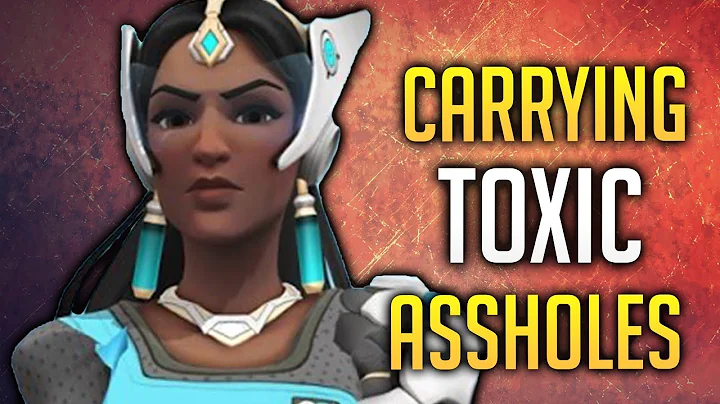 I carried the most TOXIC and STUPID teammates I've ever had in Overwatch