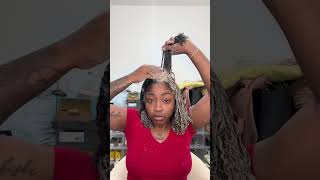 Day 2 The Natural Hair Diaries Aztec Clay + ACV for a full curl detox 💆🏾‍♀️