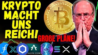 ⚠️DER BULLRUN WIRD WAHNSINN! BITCOIN EXPLODIERT! ALTCOINS AUCH! LINK, XRP, AZERO, SOLANA NEWS!