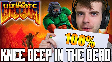 Knee Deep in the Dead! - Ultimate Doom 100% Kills, Items & Secrets Walkthrough Episode 1